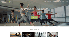 Desktop Screenshot of healthclubtv.com